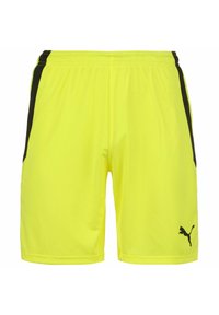 Puma - TEAMLIGA FOOTBALL - Shorts - fluo yellow puma black Imagen en miniatura 1