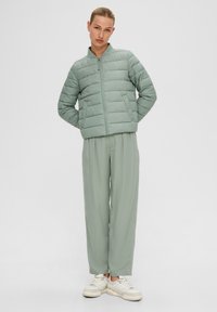 s.Oliver MIT STEPPUNG - Veste d'hiver - salbeigrün