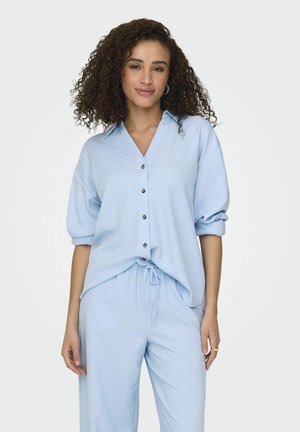 LANGARM  ELEGANTE  - Gombos blúz - soft chambray