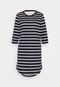 JDYIVY 3/4 BUTTON DRESS - Vestido informal - sky captain/cloud dancer