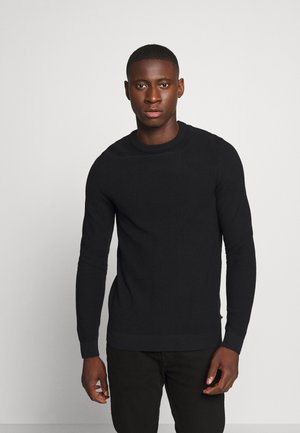 JJEAARON - Jersey de punto - black