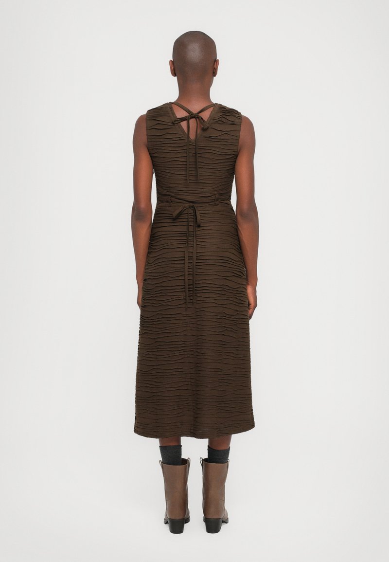 Proenza Schouler White Label LAURA DRESS - Jersey dress - wood/brown -  Zalando.co.uk