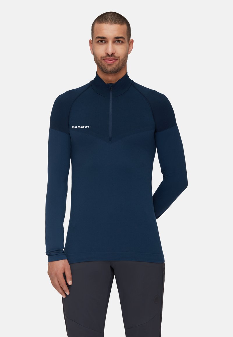 Mammut TRIFT HALF ZIP LONGSLEEVE MEN - Long sleeved top - marine