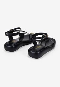 Bosanova DE DEDO CON ANILLO - Infradito - black