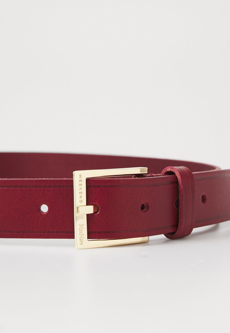 WEEKEND MaxMara NIGELLA Belt bordeaux