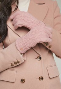 Lipsy COSY CABLE - Kesztyűk - pink