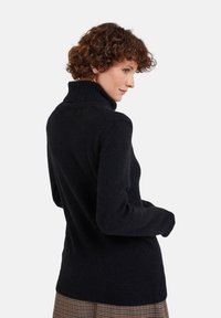Monoprix COL ROULÉ - Pullover - noir