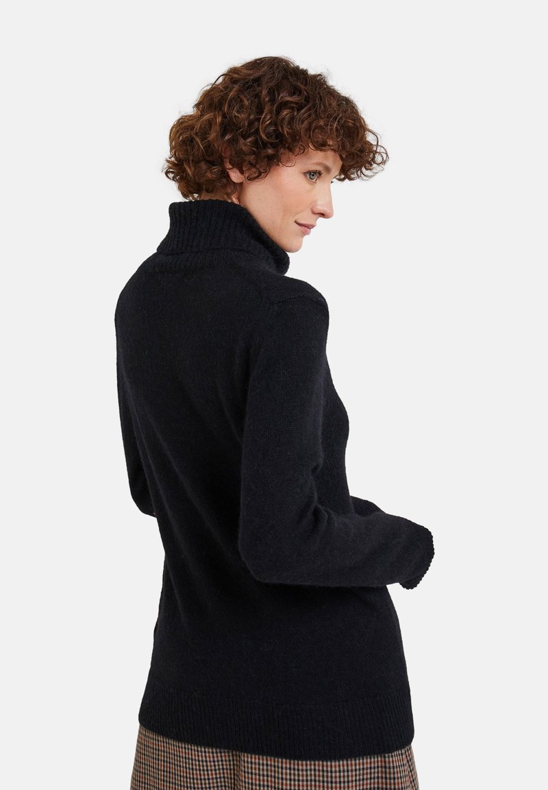 Monoprix COL ROULÉ - Pullover - noir