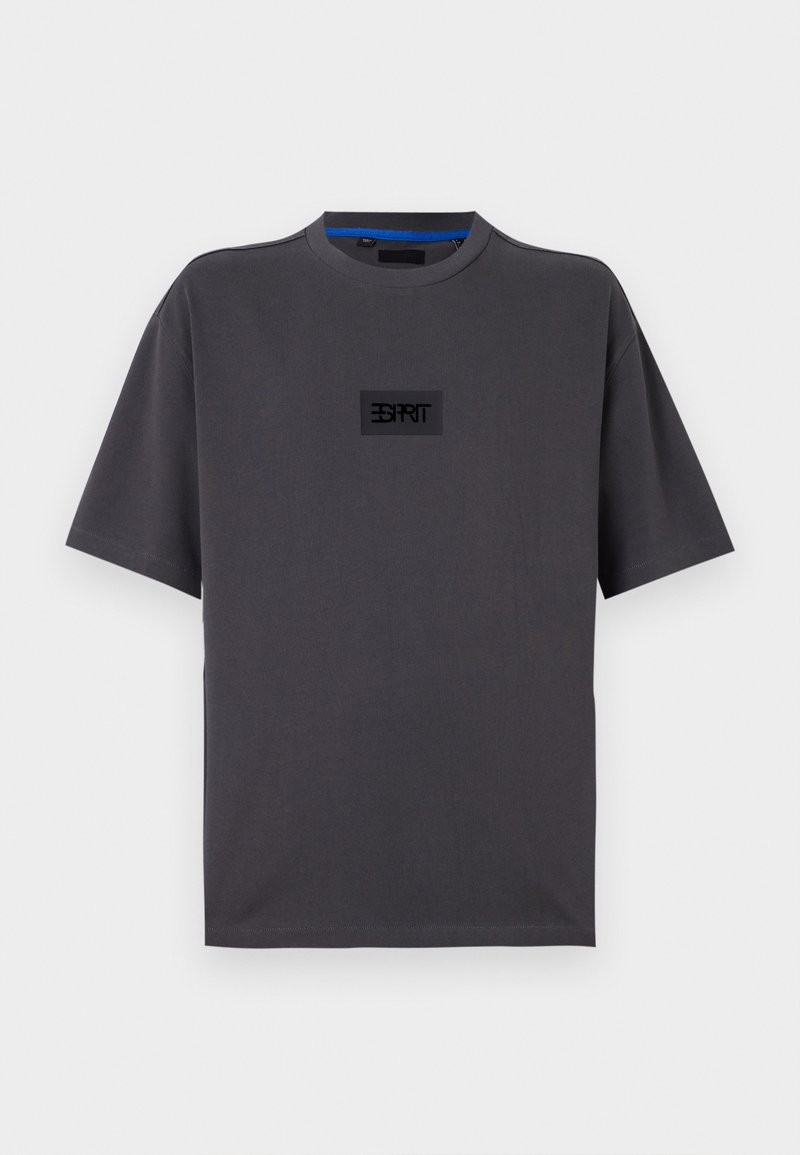 Esprit T-shirt basic donkergrijs Esprit T-shirt basic donkergrijs