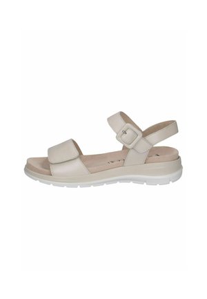 Wedge sandals - pearl nappa