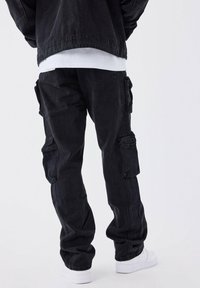 Project X Paris BRUTE WORKWEAR MULTI POCHES - Relaxed fit jeans - noir