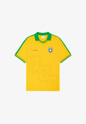 Les Deux, BRAZIL FOOTBALL JERSEY - Spordi T-särk - vibrant yellow