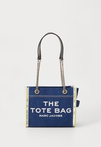 THE SMALL TOTE - Handbag - dark wash