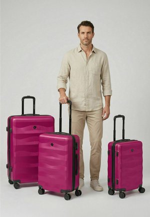 smartbox, EDITION 03 4 ROLLEN KOFFERSET 3-TEILIG UNISEX - Kofferset - pink