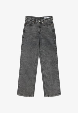 Vero Moda VMTESSA WIDE - Wide Leg - medium grey denim