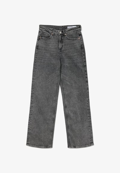 VMTESSA WIDE - Wide Leg - medium grey denim