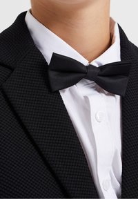 WE Fashion MET STRUCTUUR - Kostymkavaj - black