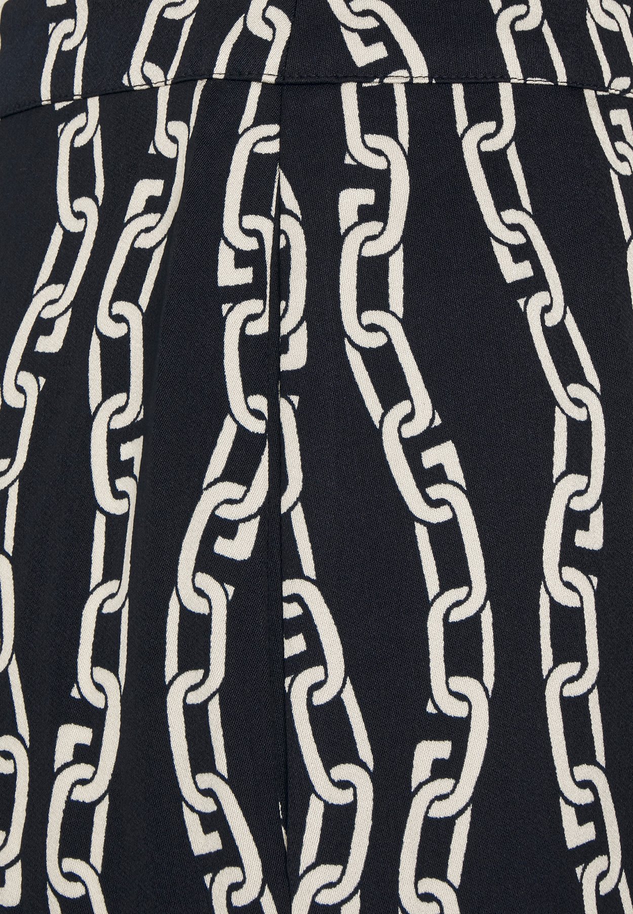 CHAIN PRINT WIDE PANT