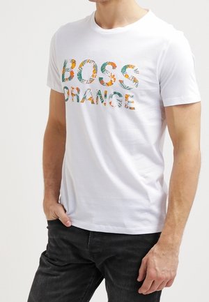 T-shirt print - white