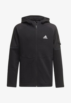 Felpa con cappuccio - black