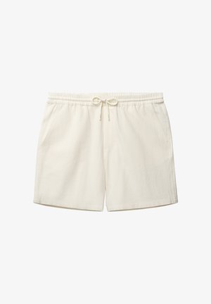The Sunshine Brand, JOSH STRUCTURE - Rövidnadrágok - white