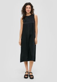 s.Oliver ÄRMELLOSES  - Freizeitkleid - schwarz