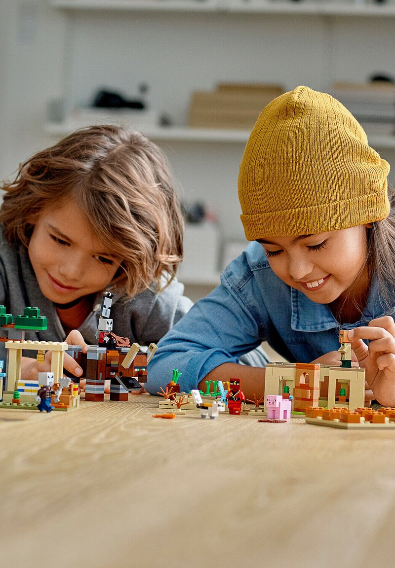Kinder Kuscheltiere | LEGO 21160 MINECRAFT DER ILLAGER-ÜBERFALL BAUSET Blockspielzeug mehrfarben/mehrfarbig - YE81610 Kinder Kuscheltiere | LEGO 21160 MINECRAFT DER ILLAGER-ÜBERFALL BAUSET Blockspielzeug mehrfarben/mehrfarbig - YE81610