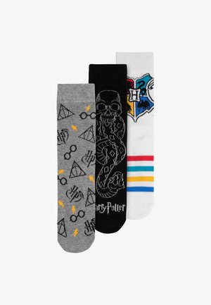 Harry Potter 3ER PACK HARRY POTTER HOGWARTS - Socks - mehrfarbig