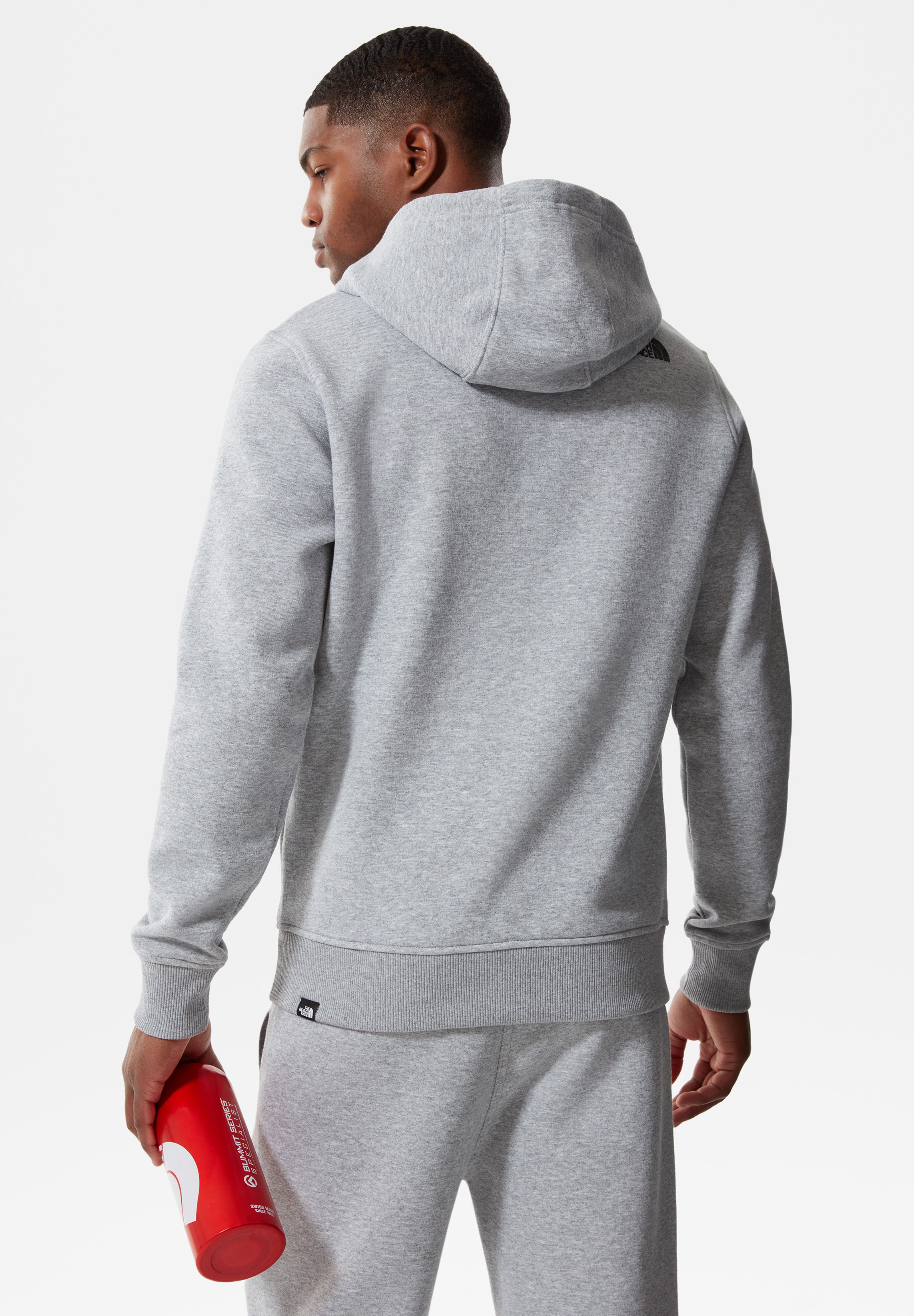 light grey north face