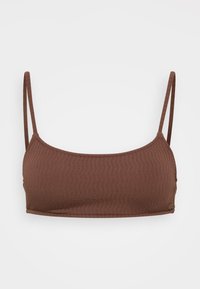 LAGOS BASIC BRALETTE - Haut de bikini - fondue fudge