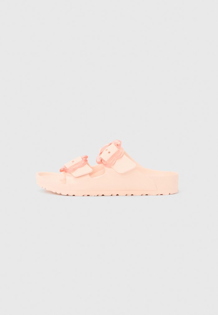 Birkenstock ARIZONA EVA KIDS FLOWER BUCKLE NARROW - Pool slides - light pink