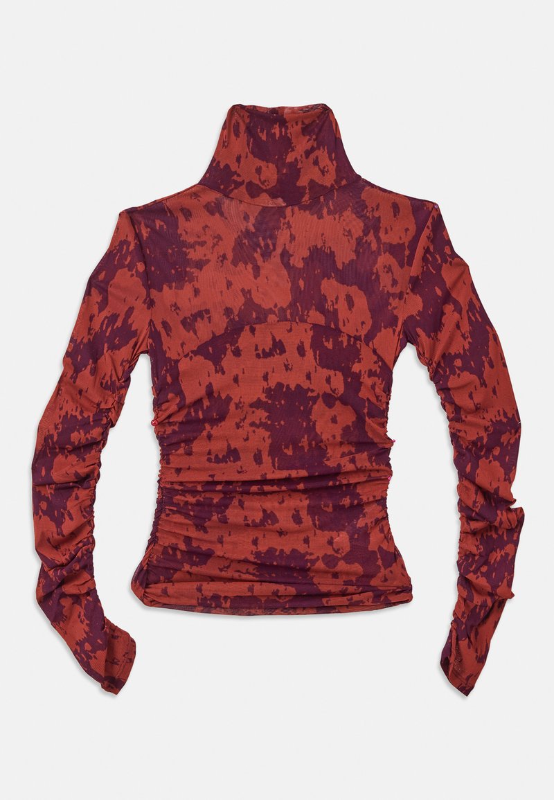 Diane von Furstenberg Longsleeve donkerrood Diane von Furstenberg Longsleeve donkerrood