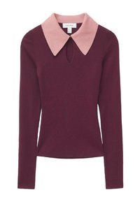 Ausgewählt, dark red pink