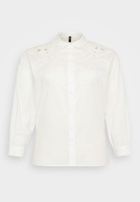 Vero Moda Curve VMCFIE - Paitapusero - snow white