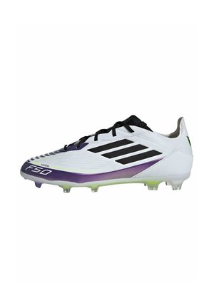 adidas Performance PRO MESSI  - Fodboldstøvler til fast underlag - cloud white   core black   purple
