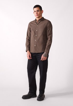 2 PACK - Skjorter - black/brown