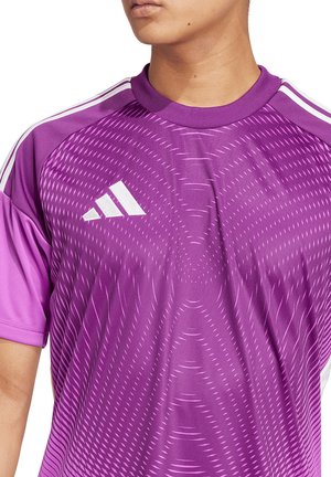 adidas Performance TEAMSPORT TIRO COMPETITION - Sport T-shirt - lila