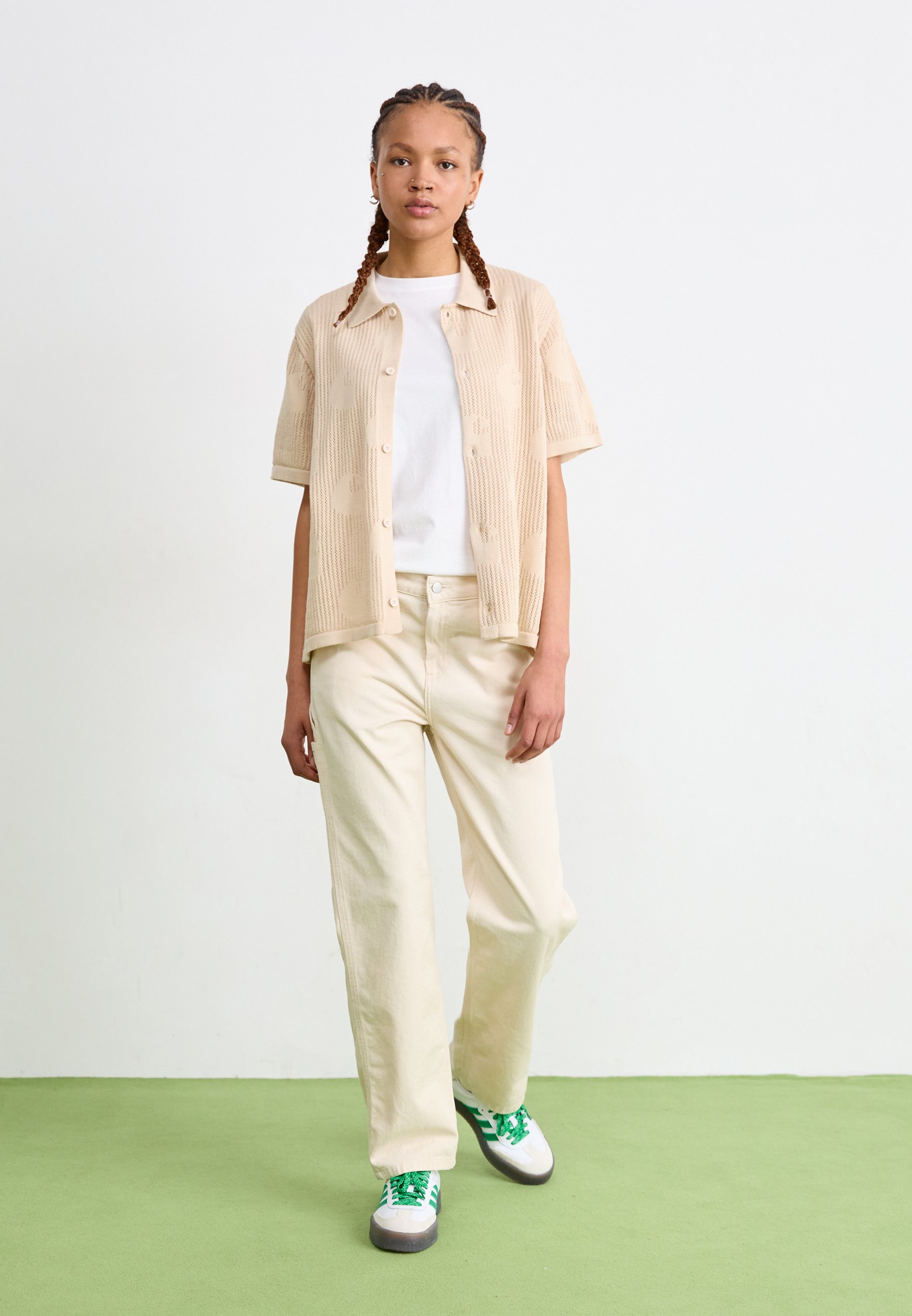 Carhartt WIP DREWE PANT FOUNTAIN - Relaxed fit jeans