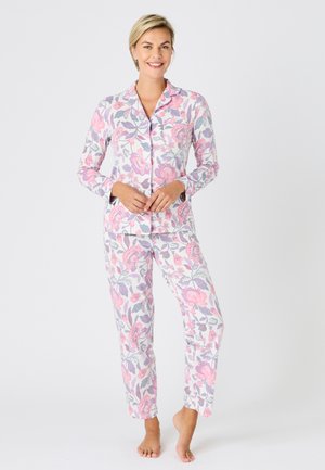 BOUTONNÉ SET - Conjunto de pijama - rose fleurs indiennes