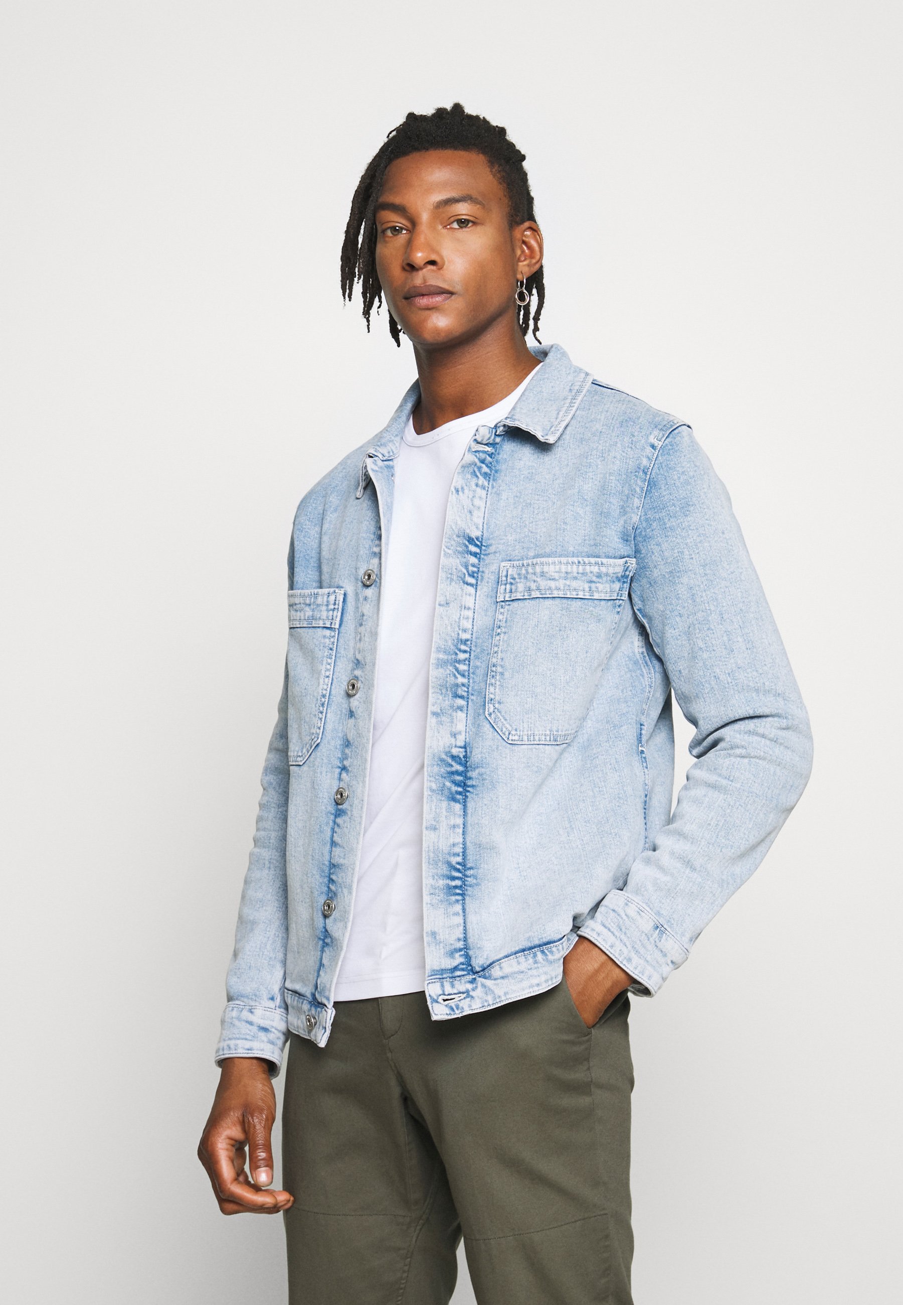 J.LINDEBERG CAM EPIC - Cowboyjakker - light blue J.LINDEBERG CAM EPIC - Cowboyjakker - light blue