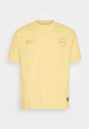 VINTAGE FIT GRAPHIC TEE - T-shirt print - yellows/oranges