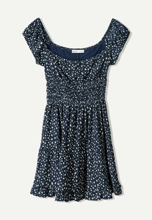 Bershka Vapaa-ajan mekko - royal blue