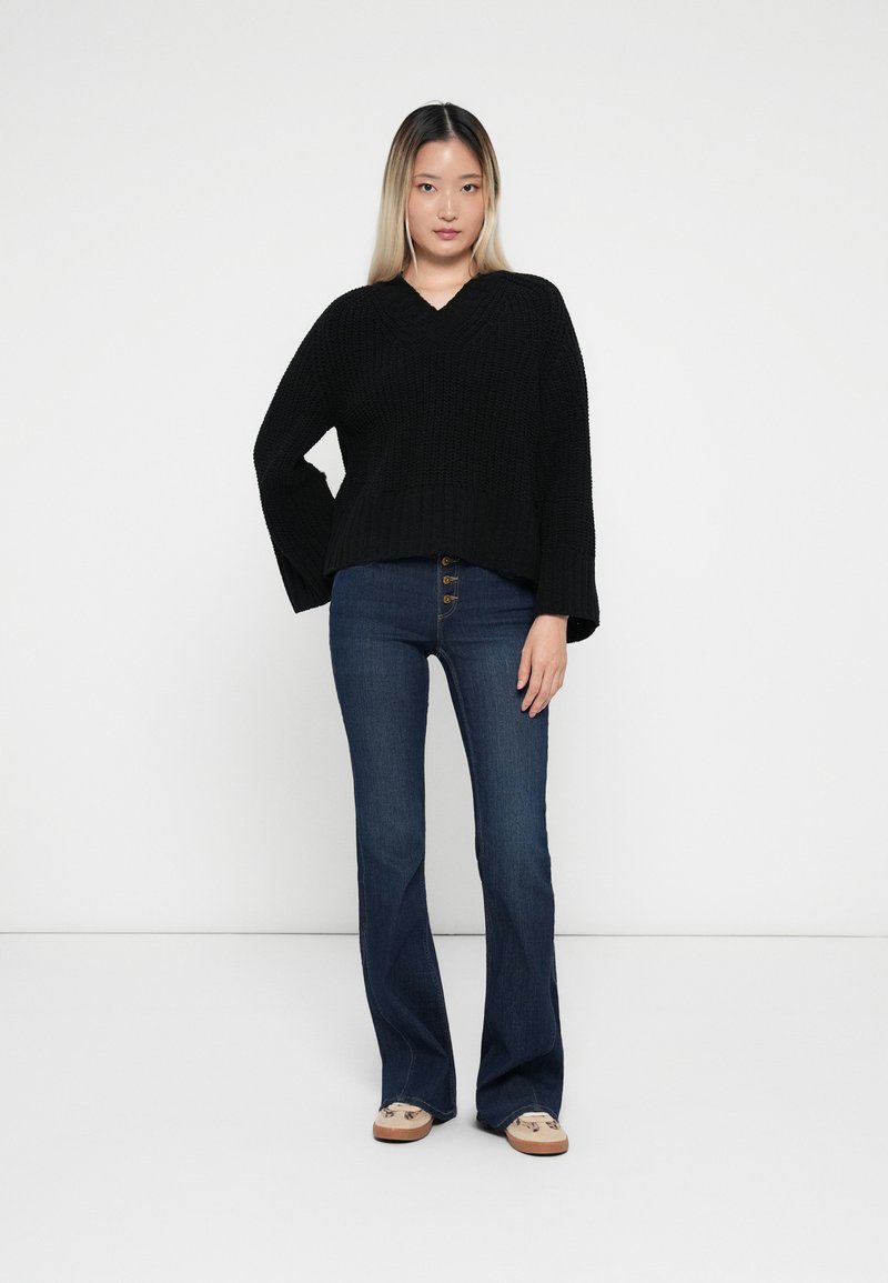 Replay V NECK Jumper black