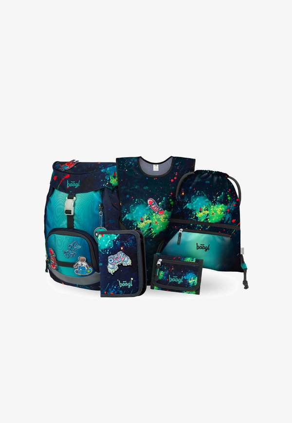 AIRY CHILL SET  – Schulranzen Set – blau