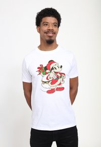 Henry Tiger DISNEY CLASSICS JUST SANTA MICKEY - T-shirt z nadrukiem