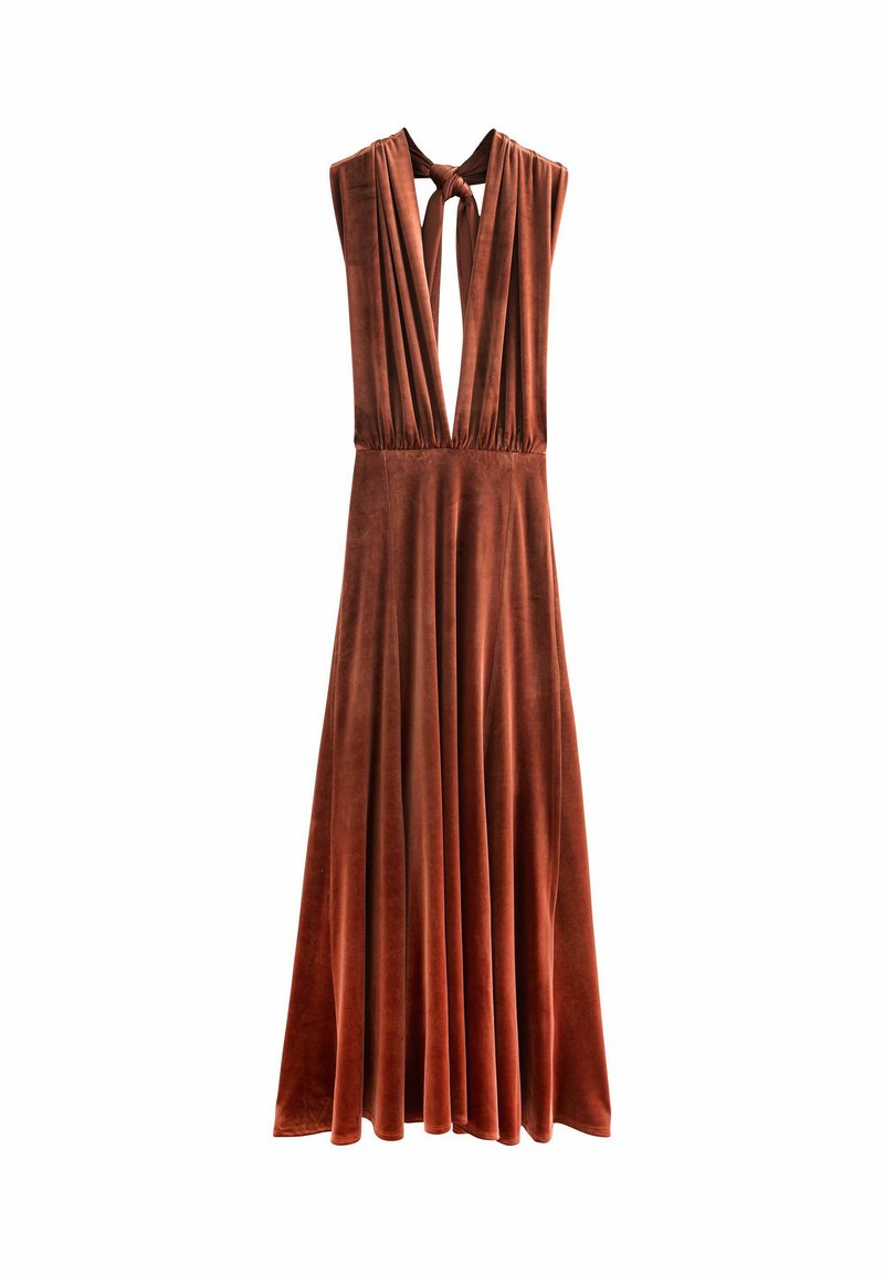 what to do with a bridesmaid dress Square Neck Long Sleeves Ruched Velvet Bridesmaid Dresses with Slit