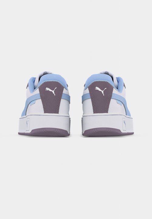 PUMA CARINA STREET JR UNISEX - Trainers - white/haute tropic/plum jam — foto 4