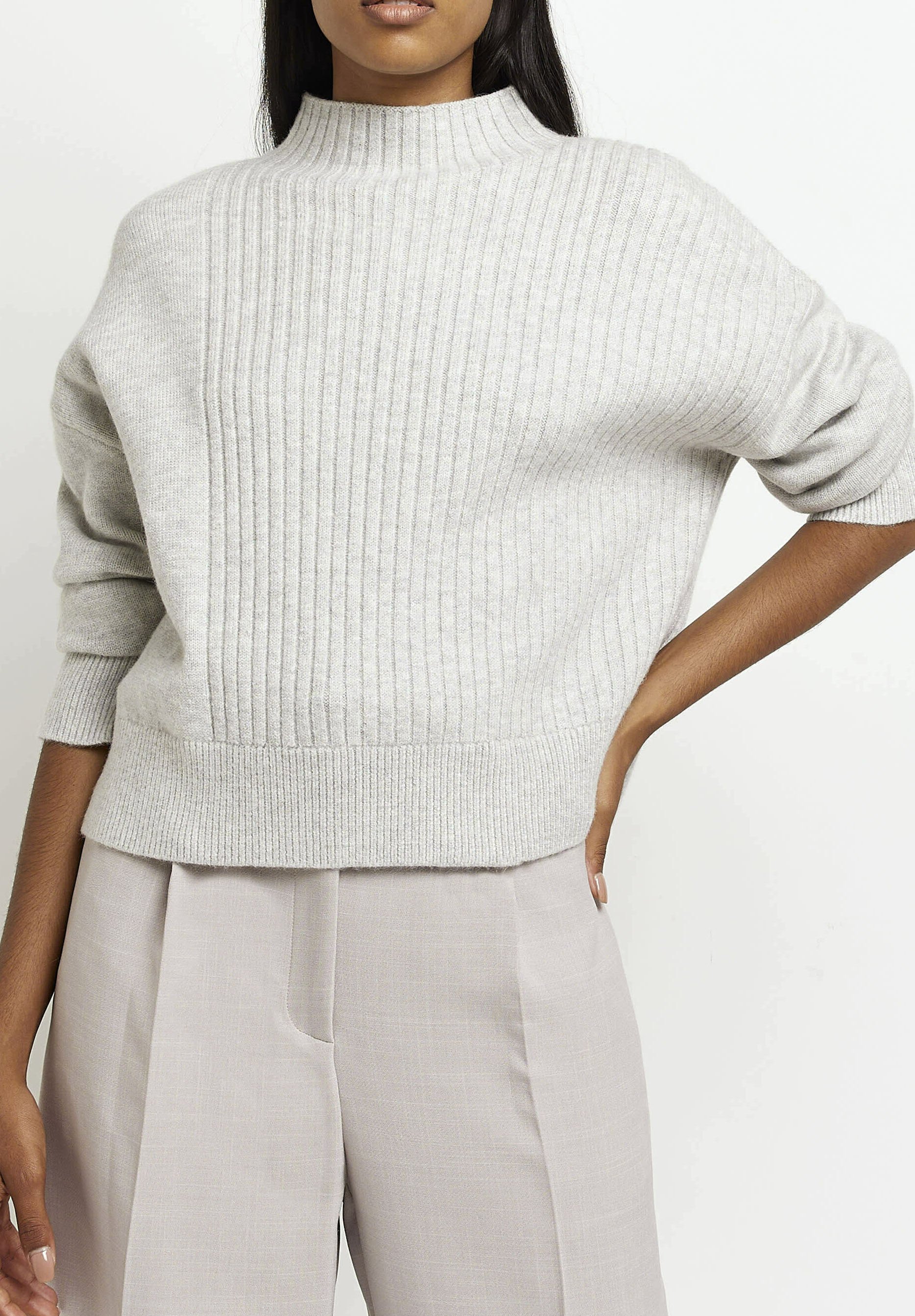 River Island Trui - grey light/grijs - Zalando.nl
