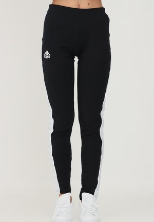 Kappa Pantaloni sportivi - black/white/grey