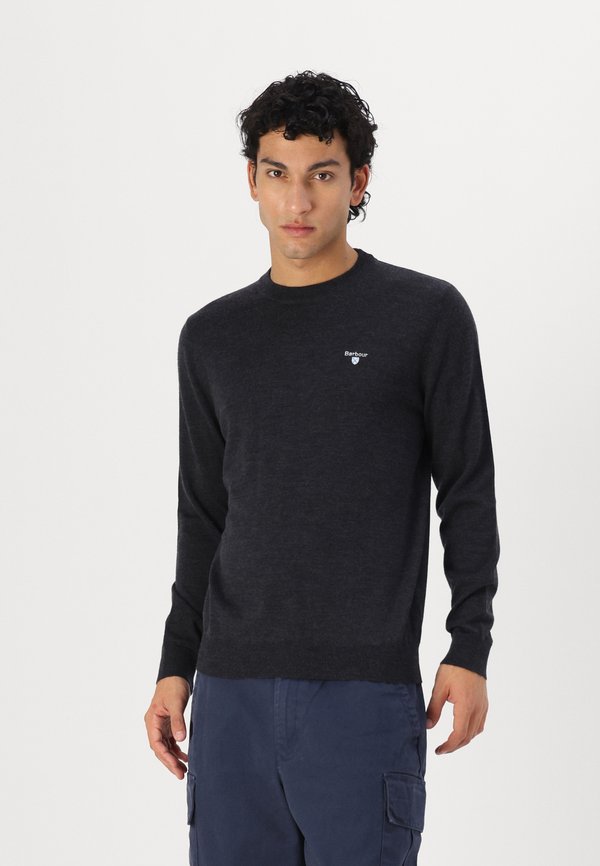 CREW NECK  - Jumper - charcoal